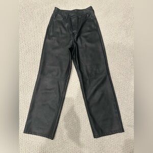 BlankNYC Faux Leather Pants - The Baxter